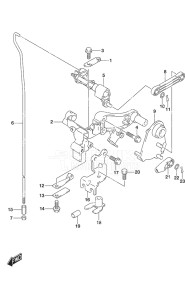 Outboard DF 50A drawing Clutch Shaft