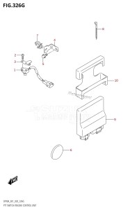 DF80A From 08002F-240001 (E01 E40)  2022 drawing PTT SWITCH /​ ENGINE CONTROL UNIT (DF90AWQH)