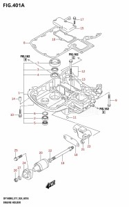 DF115BG From 11505F-440001 (E11 - E40)  2024 drawing ENGINE HOLDER