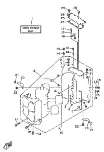 115B drawing CYLINDER--CRANKCASE-1