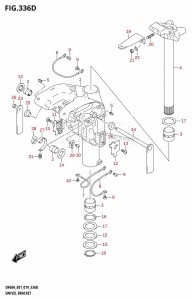 DF50A From 05003F-910001 (E01)  2019 drawing SWIVEL BRACKET (DF60A:E01)