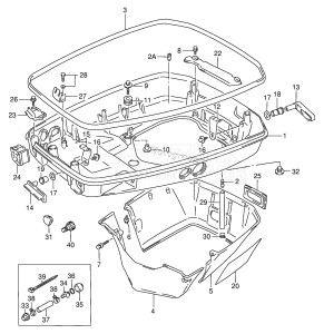 DT90 From 09001-651001 ()  1996 drawing LOWER COVER