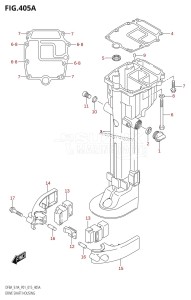 DF8A From 00801F-510001 (P01)  2015 drawing DRIVE SHAFT HOUSING