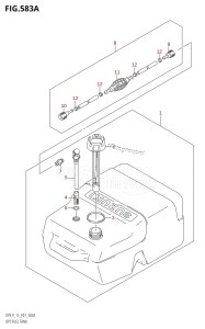 DF9.9 From 00992F-980001 (P01)  2009 drawing OPT:FUEL TANK