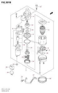 DF15 From 01503F-110001 (P03)  2011 drawing STARTING MOTOR (K5,K6,K7,K8,K9,K10,011)