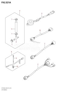 DF150 From 15002Z-910001 (E40)  2019 drawing OPT:HARNESS