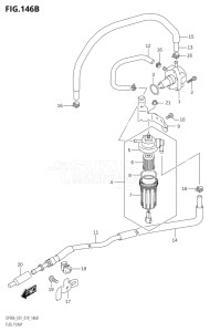 10004F-910001 (2019) 100hp E01 E40-Gen. Export 1 - Costa Rica (DF100B) DF100B drawing FUEL PUMP (DF100B)