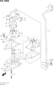 00402F-510001 (2005) 4hp P03-U.S.A (DF4) DF4 drawing WATER PUMP