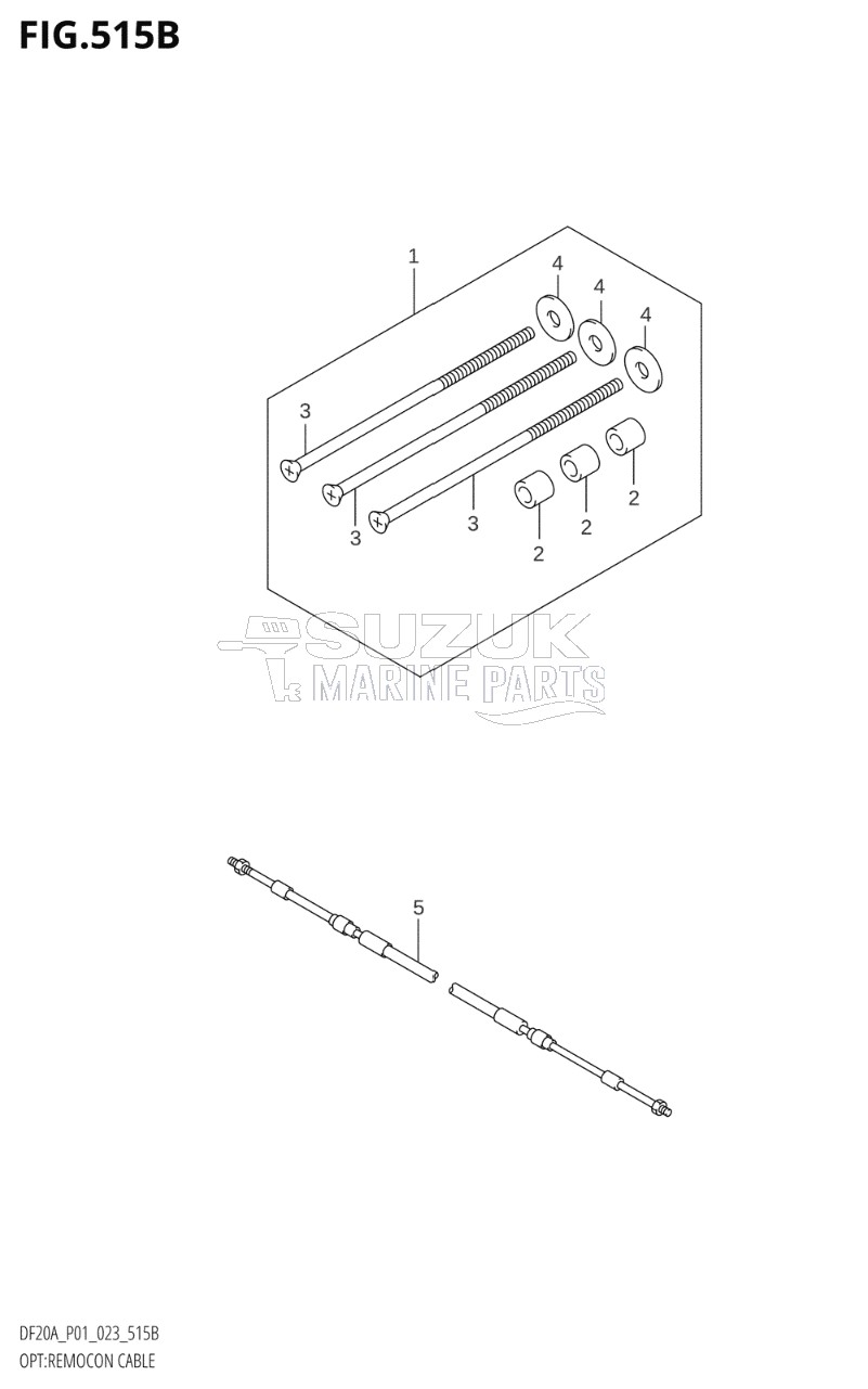 OPT:REMOCON CABLE (DF20A,DF20AR,DF20AT)