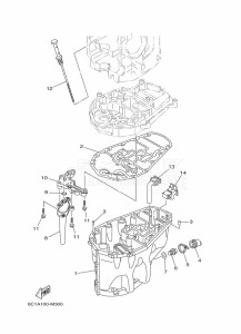 F50HET drawing VENTILATEUR-DHUILE