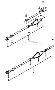 DT25 From C-10001 ()  1982 drawing FUEL HOSE