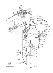 LF250TXR drawing THROTTLE-CONTROL