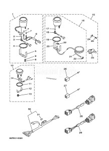 F25A drawing SPEEDOMETER