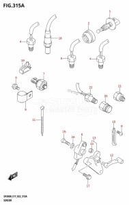 DF300A From 30002P-240001 (E11 E40)  2022 drawing SENSOR (X-TRANSOM,XX-TRANSOM)