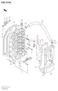 DF115T From 11501F-251001 (E01)  2002 drawing CYLINDER HEAD