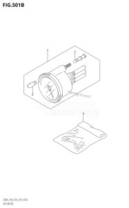 DF8A From 00801F-410001 (P03)  2014 drawing OPT:METER (DF9.9AR:P03)