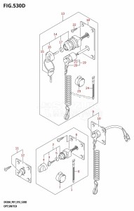 DF15A From 01504F-510001 (P01)  2015 drawing OPT:SWITCH (DF20AR:P01)