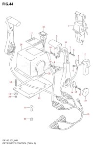 DF140 From 14001Z-421001 (E01)  2004 drawing OPT:TOP MOUNT DUAL (1)