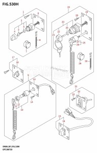 DF40A From 04003F-610001 (E01 E34)  2016 drawing OPT:SWITCH (DF60AVT:E40)