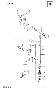 DT75 From 07501-504157 ()  1985 drawing CLUTCH