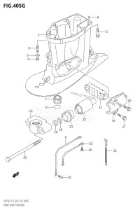 DF150 From 15002F-210001 (E01 E40)  2012 drawing DRIVE SHAFT HOUSING (DF175Z:E01)