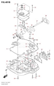 DF250ST From 25004F-340001 (E03)  2023 drawing ENGINE HOLDER (DF250ST)