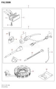 DF15 From 01503F-010001 (P03)  2010 drawing OPT:ELECTRICAL (K5,K6,K7,K8,K9,K10,011)