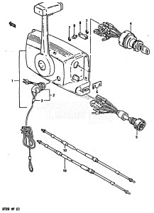 DT20 From 02004-461001 ()  1994 drawing OPTIONAL : REMOTE CONTROL (1)