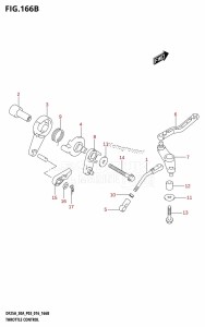 DF25A From 02504F-610001 (P03)  2016 drawing THROTTLE CONTROL (DF25AR:P03)