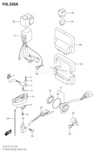 DF225T From 22503F-610001 (E01 E40)  2016 drawing PTT SWITCH /​ ENGINE CONTROL UNIT (DF200T:E01)