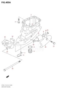 DF115T From 11502F-210001 (E01 E40)  2012 drawing DRIVE SHAFT HOUSING