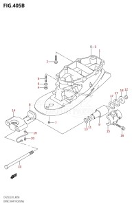 DF200Z From 20001Z-421001 (E01 E40)  2004 drawing DRIVE SHAFT HOUSING (L-TRANSOM)