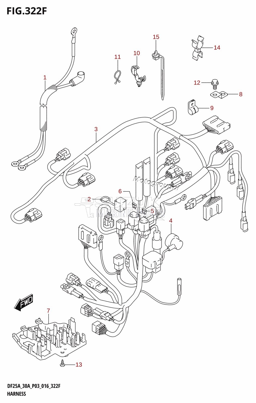 HARNESS (DF30AT:P03)