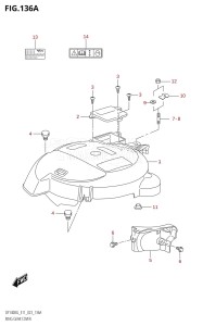 DF115BG From 11505F-240001 (E40)  2022 drawing RING GEAR COVER