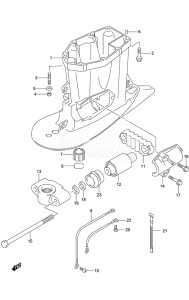 Outboard DF 150 drawing Drive Shaft Housing