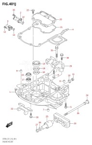 08002F-610001 (2016) 80hp E01 E40-Gen. Export 1 - Costa Rica (DF80A) DF80A drawing ENGINE HOLDER (DF90ATH:E01)