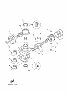 F25DEL drawing CRANKSHAFT--PISTON