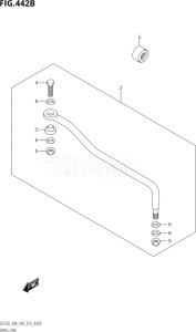 02504F-510001 (2005) 25hp P03-U.S.A (DF25A  DF25AQ  DF25AR  DF25AT  DF25ATH) DF25A drawing DRAG LINK (DF25AT:P03)