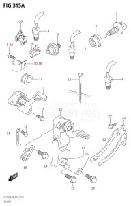 DF225Z From 22503Z-710001 (E03)  2017 drawing SENSOR (DF200T:E03)