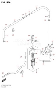 DF200AP From 20003P-710001 (E01 E40)  2017 drawing FUEL PUMP (DF200AP:E01)