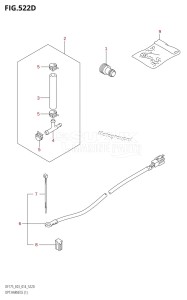 DF150Z From 15002Z-410001 (E03)  2014 drawing OPT:HARNESS (1) (DF150ZG:E03)