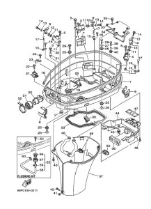 LZ200N drawing BOTTOM-COWLING