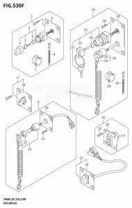 DF40A From 04003F-610001 (E01 E34)  2016 drawing OPT:SWITCH (DF50AVT:E01)