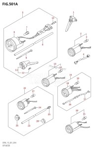 DF115T From 11501F-251001 (E01)  2002 drawing OPT:METER (K1,K2,K3,K4)