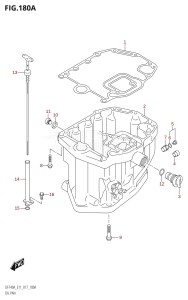 DF140A From 14003F-710001 (E11 E40)  2017 drawing OIL PAN (DF100AT:E11)