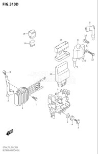 01504F-510001 (2005) 15hp P03-U.S.A (DF15A  DF15AR  DF15ATH) DF15A drawing RECTIFIER / IGNITION COIL (DF9.9BTH:P03)