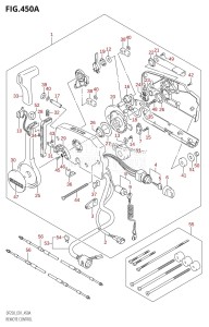 DF225Z From 22501Z-980001 (E01 E40)  2009 drawing REMOTE CONTROL