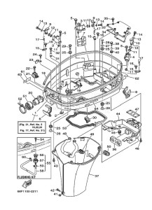 Z150P drawing BOTTOM-COWLING