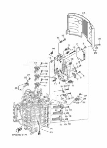 F250AETX drawing ELECTRICAL-1