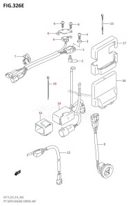 DF175TG From 17502F-410001 (E01 E40)  2014 drawing PTT SWITCH /​ ENGINE CONTROL UNIT (DF150Z:E01)